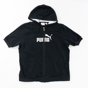 Puma Short Sleeve Full Zip Hoodie